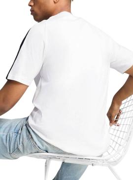 Camiseta Puma T7 branca para homem.