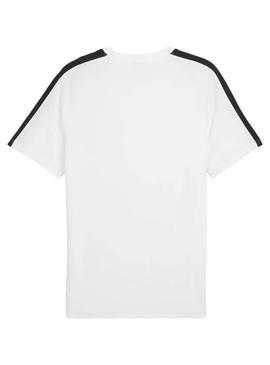 Camiseta Puma T7 branca para homem.