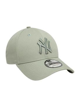 Boné New Era Yankees verde para mulher