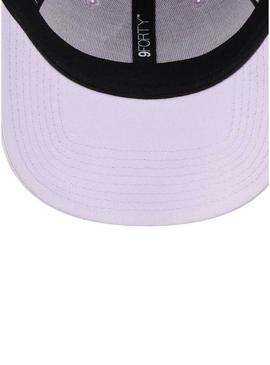 Boné New Era Yankees roxo para mulher