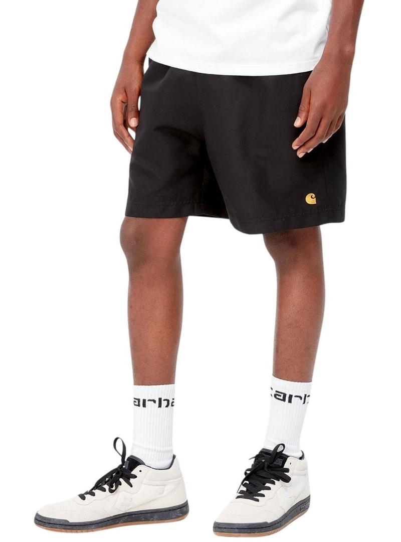 Sunga Carhartt Chase preta para homem