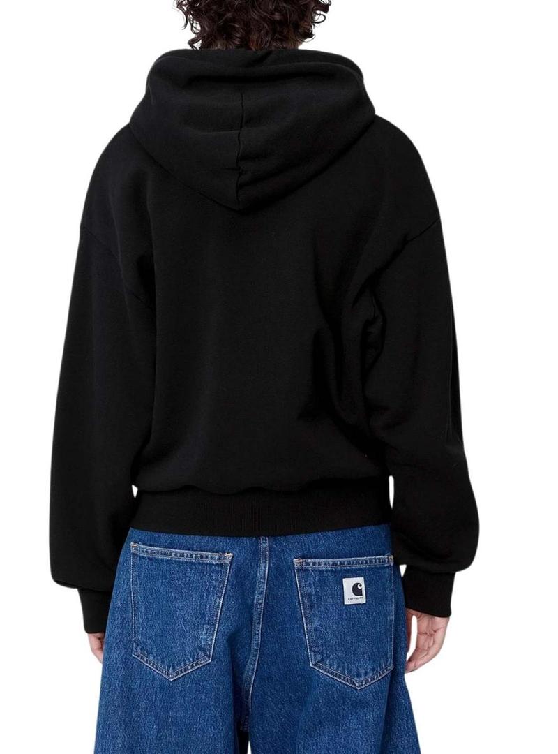 Moletom Carhartt Casey preto para homem.