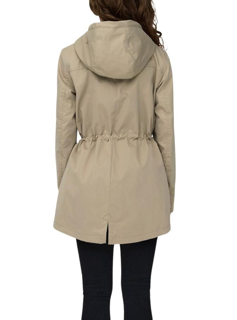 Jaqueta Only Louise marrom para mulher