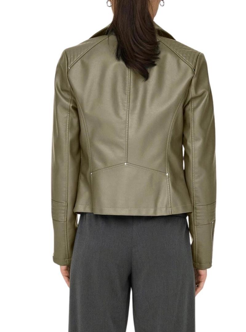 Casaco Only Gemma verde para mulher