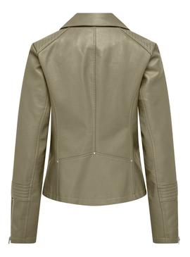 Casaco Only Gemma verde para mulher