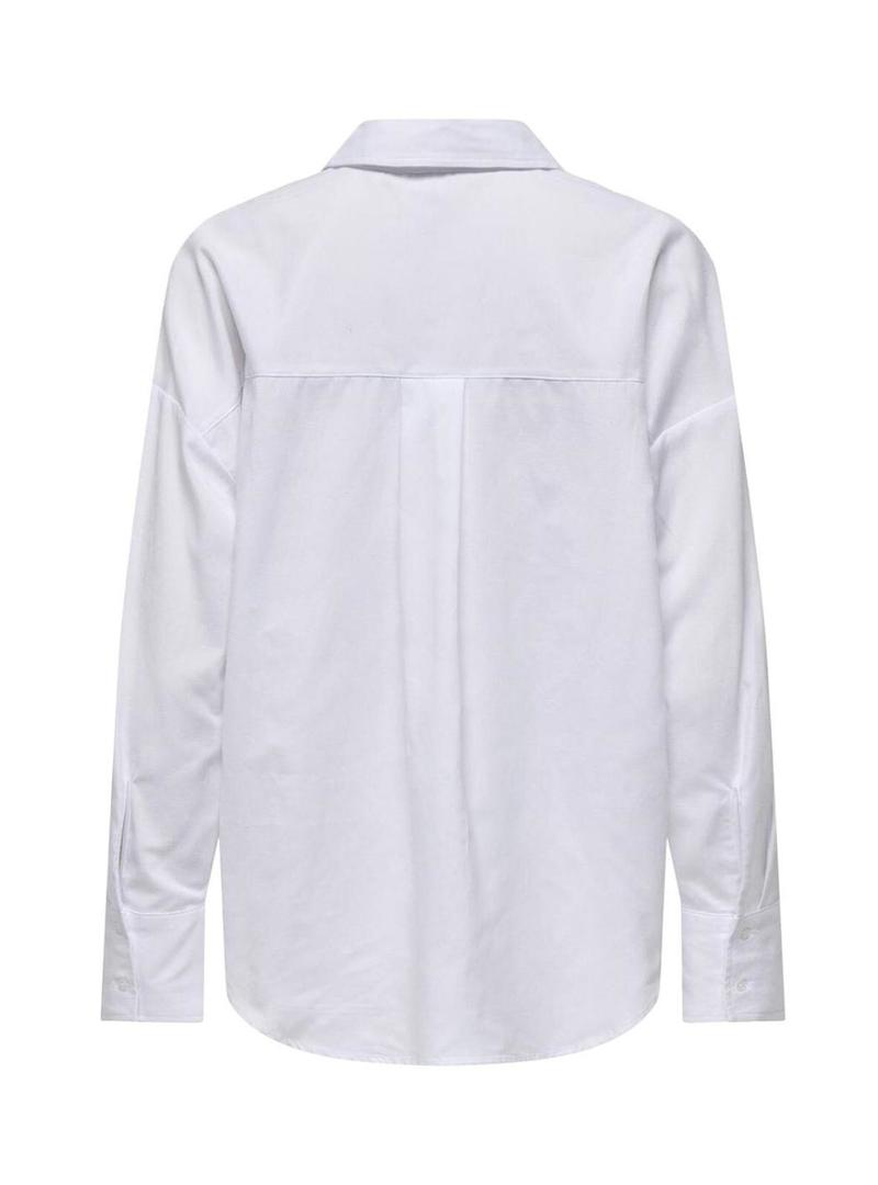 Camisa Only Oregon branca para mulher