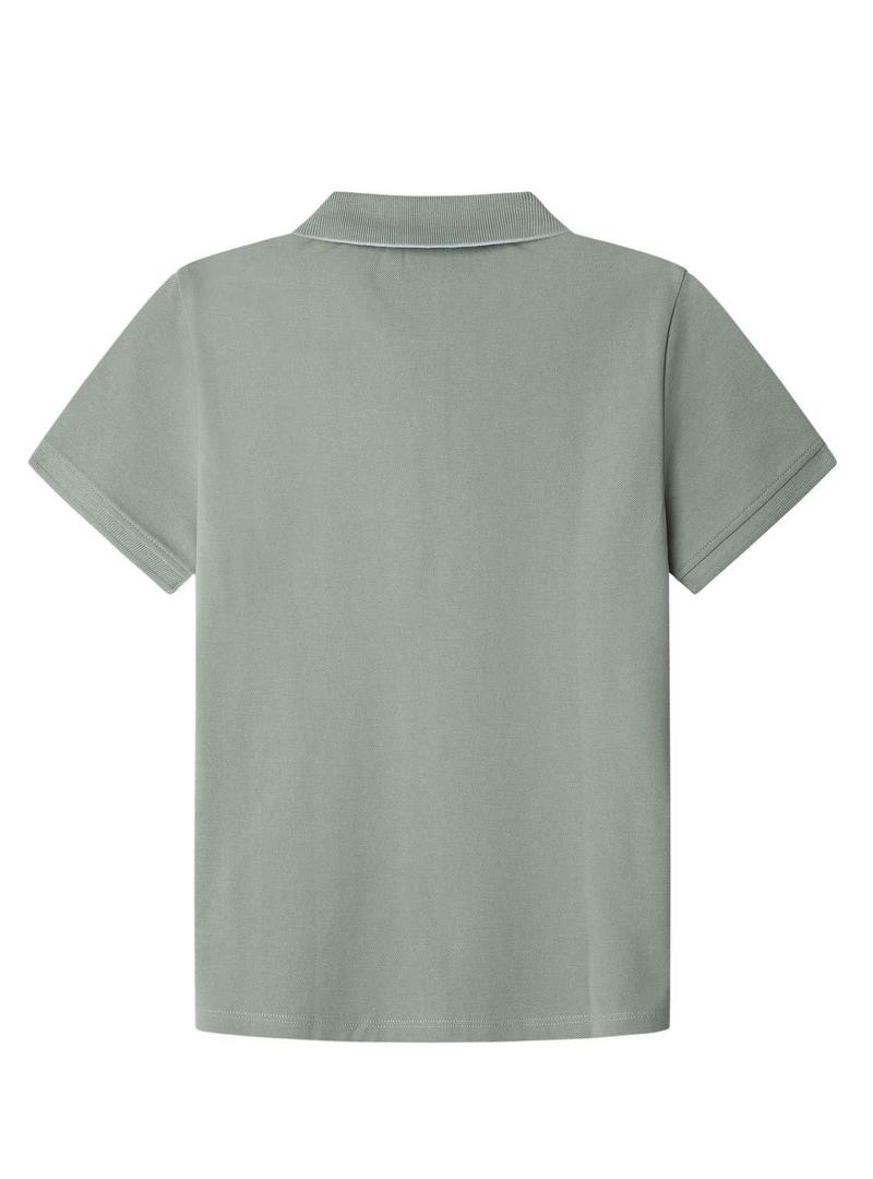 Camisa Pepe Jeans Henry verde para homem.