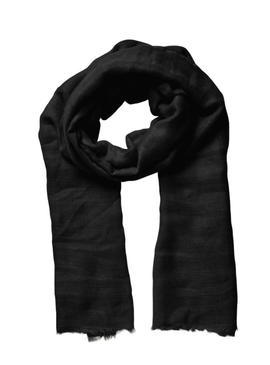 Cachecol Pieces Thilda preto para mulher