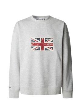 Moletom Pepe Jeans Union cinza para homem