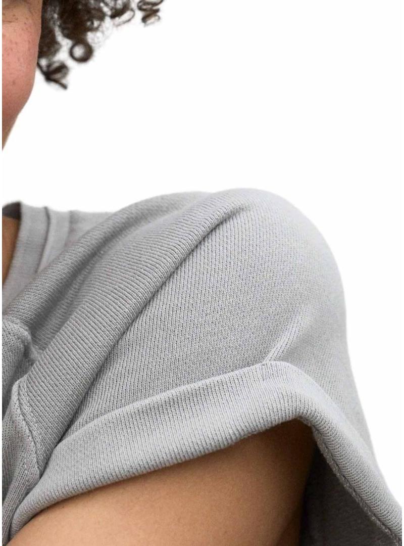 Moletom Ecoalf Reine cinza para mulher