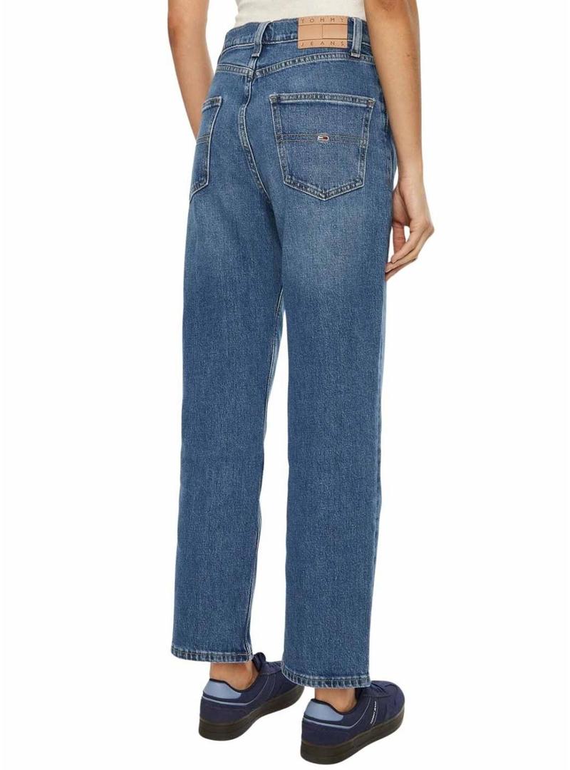 Calça de ganga Tommy Jeans Layla para mulher.