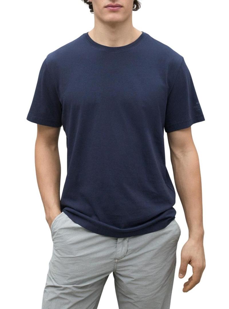 Camiseta Ecoalf Almera azul marinho para homem