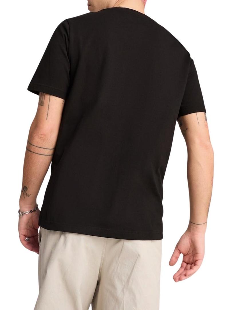 Camiseta Puma Wardrobe preta para homem.
