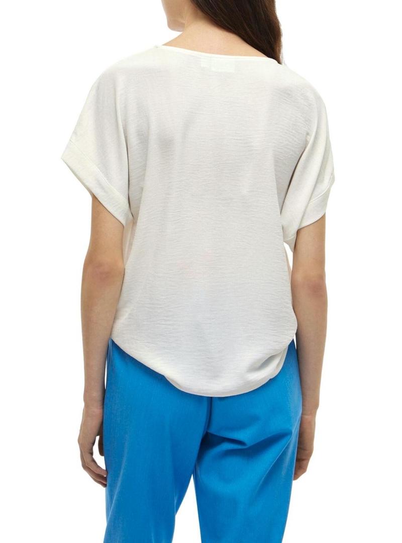 Top Vila Vijosa bege para mulher