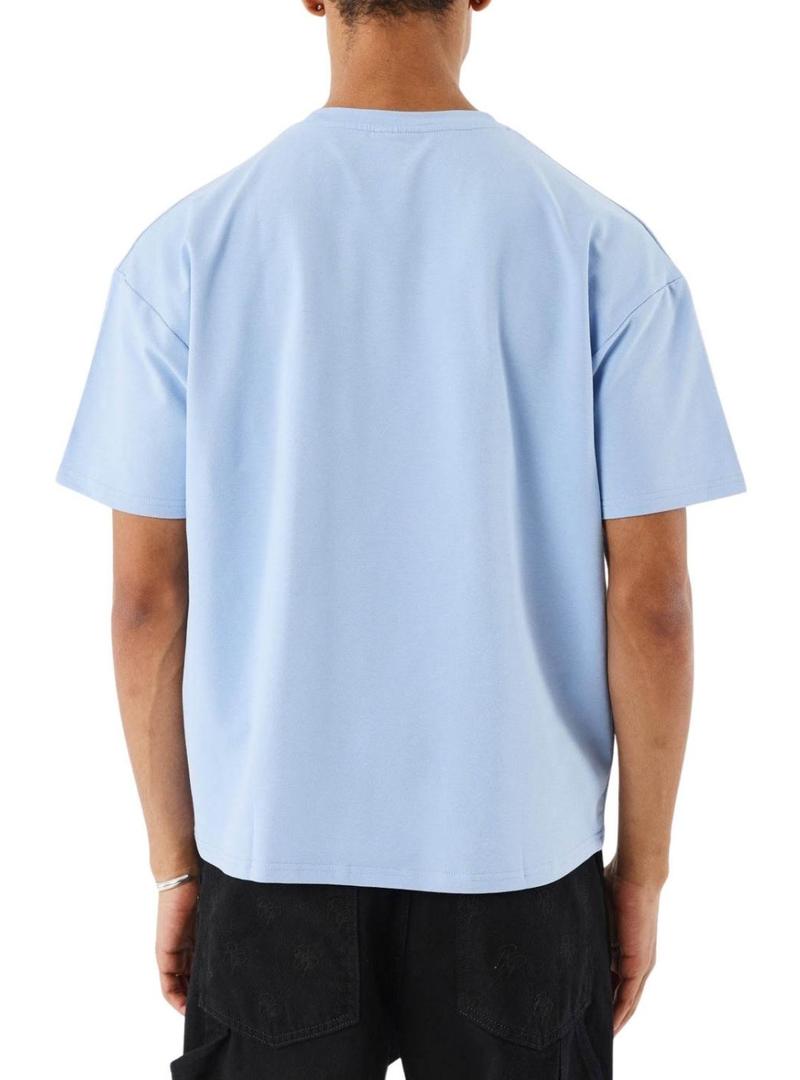 Camiseta Project X Paris Coeur azul para homem.