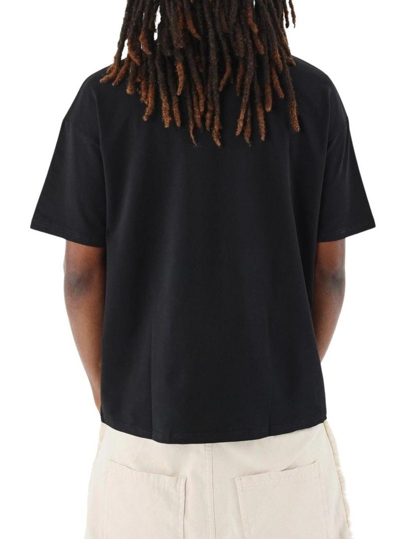 Camiseta Project X Paris Coeur negra para homem.