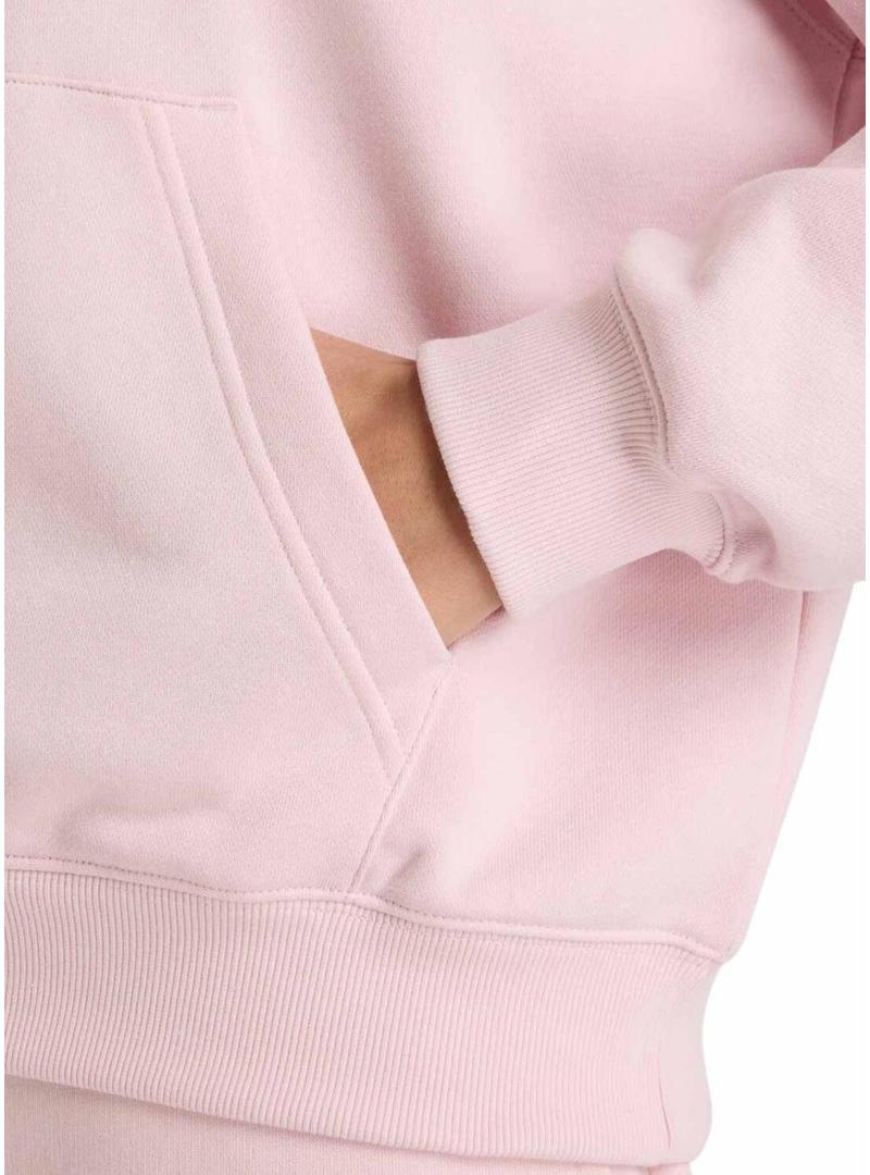 Moletom New Balance básico rosa para mulher.