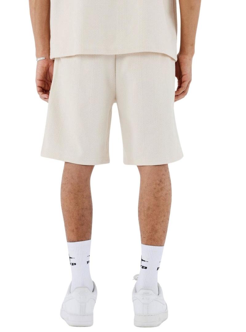 Bermuda Projeto X Paris em ponto bege para homem.