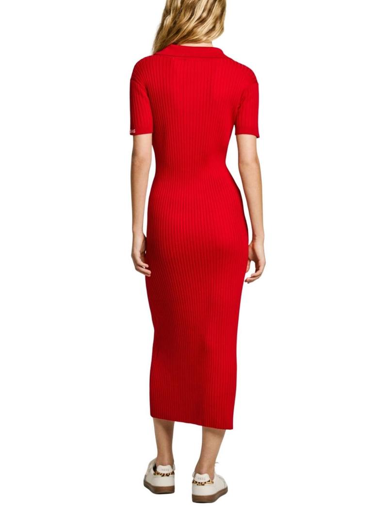 Vestido Pepe Jeans Patricia vermelho para mulher