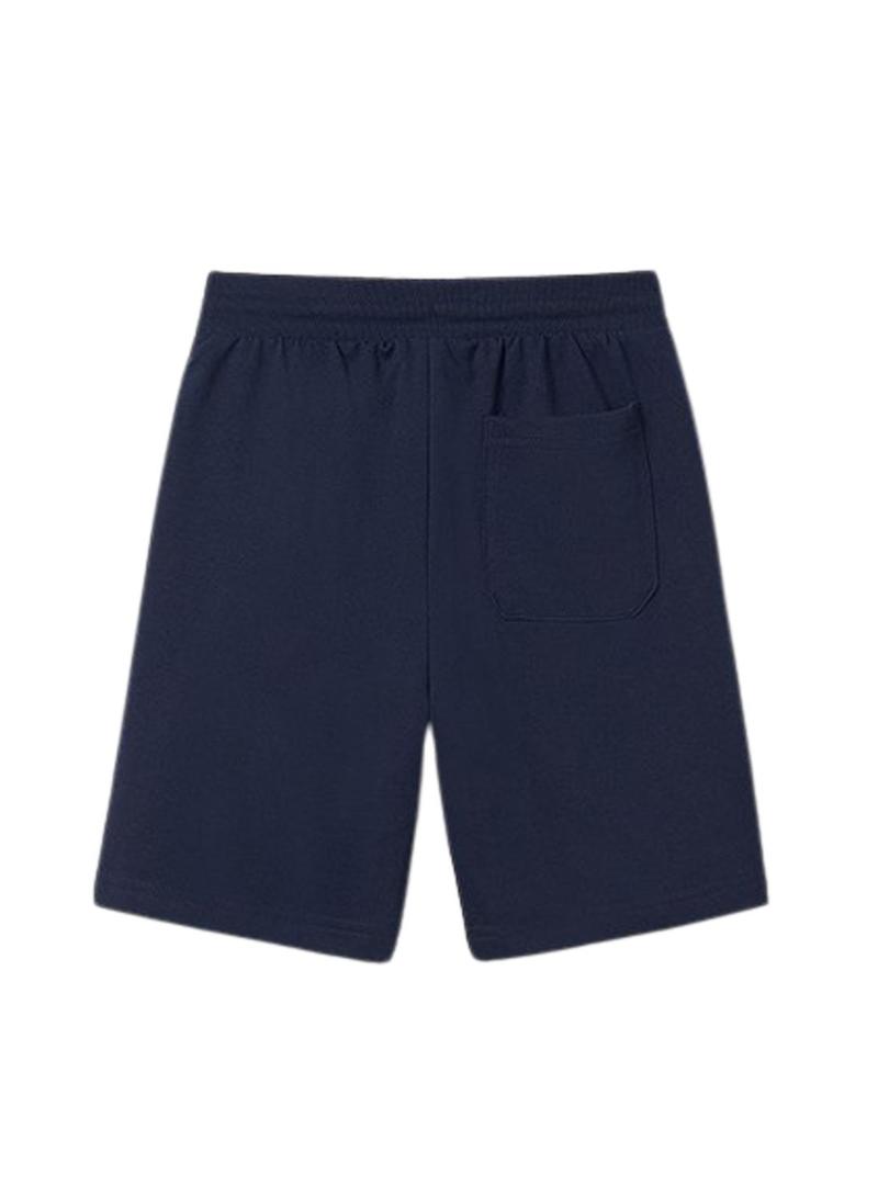 Bermuda desportiva básica azul marinho para criança da Mayoral.