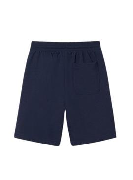 Bermuda desportiva básica azul marinho para criança da Mayoral.