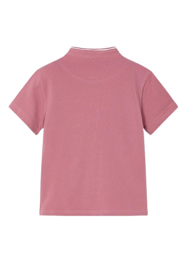 Polo Mayoral gola Mao rosa para menino.