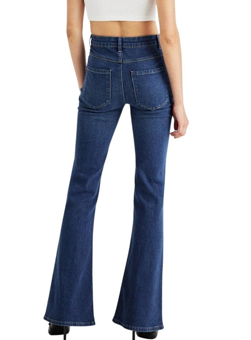Calça jeans azul Henni para mulher
