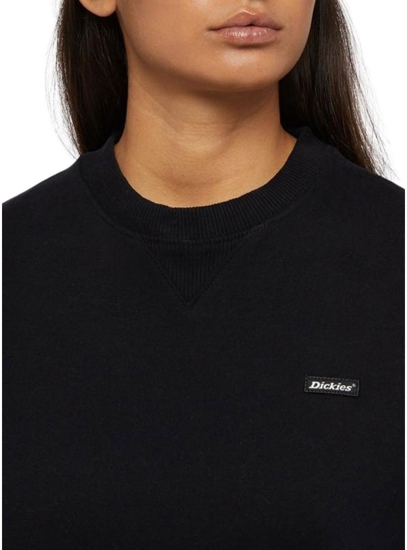 Moletom Dickies Clancy preto para mulher