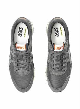 Sapatilhas Asics Tiger Runner cinza para homem.