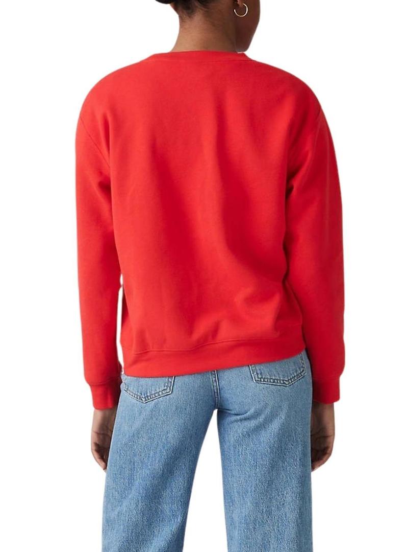 Moletom Levis Everyday vermelho para mulher