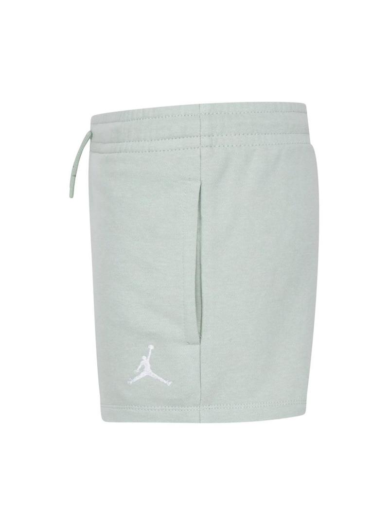 Shorts Jordan Brooklyn Essential verde para menina.