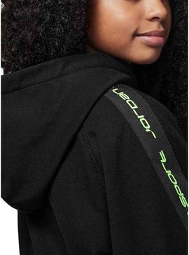 Moletom Jordan Dri-FIT Sport preto para menina