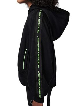 Moletom Jordan Dri-FIT Sport preto para menina