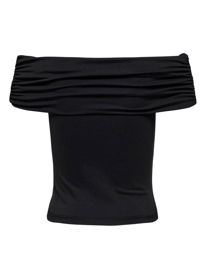 Top Only Ogea em preto para menina