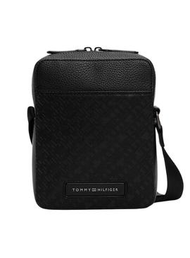 Bolsa Tommy Hilfiger Mini Preporter preta para homem