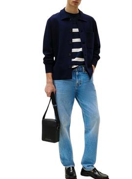 Bolsa Tommy Hilfiger Mini Preporter preta para homem