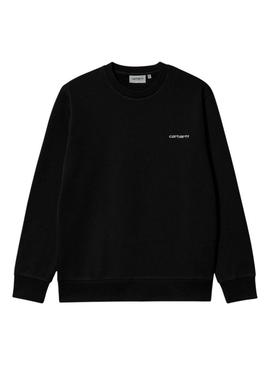 Moleton Carhartt Embroidery preto para homem