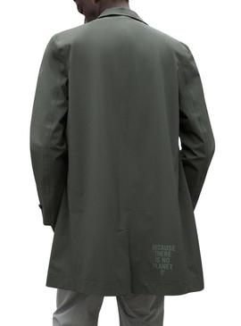 Jaqueta Ecoalf Nimega verde para homens.