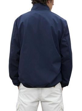 Casaco Ecoalf Jamesalf azul marinho para homens.