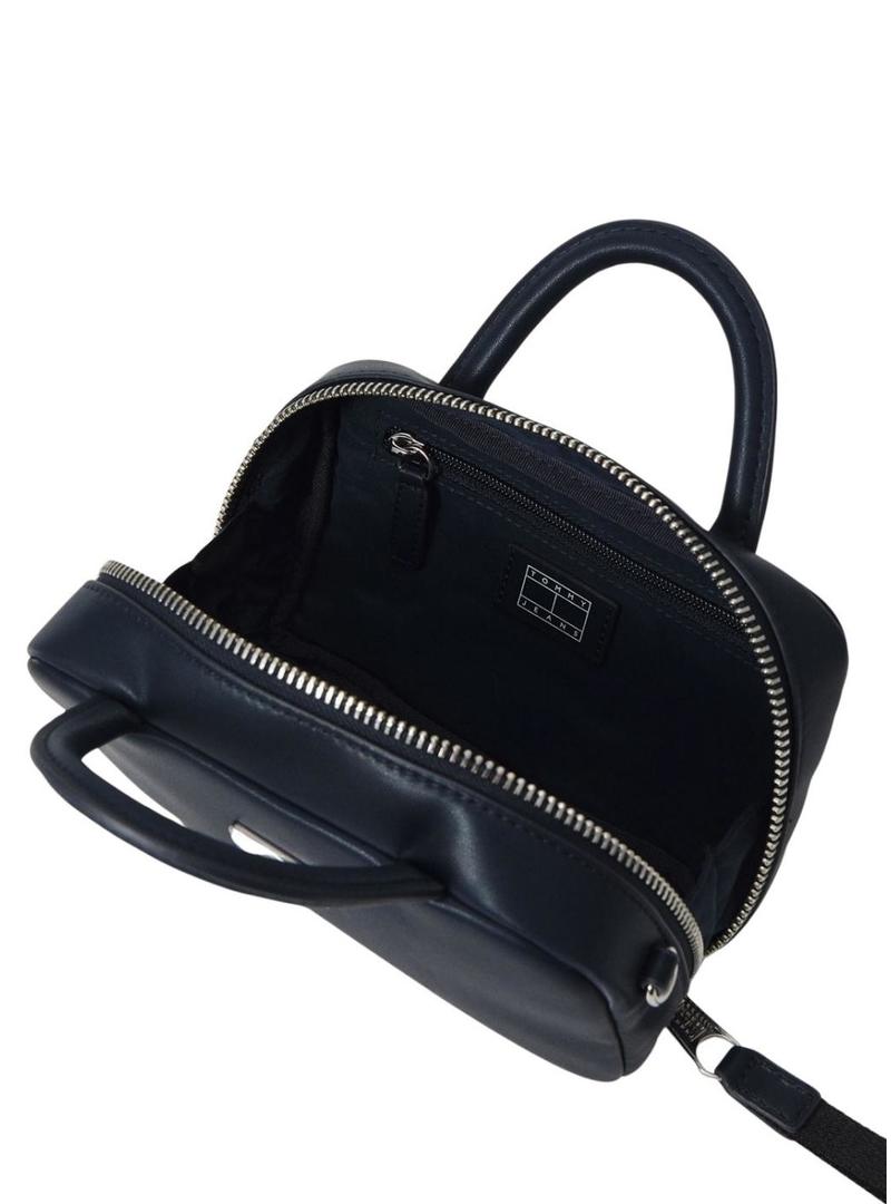 Bolsa Tommy Jeans American Cool azul marinho para mulher