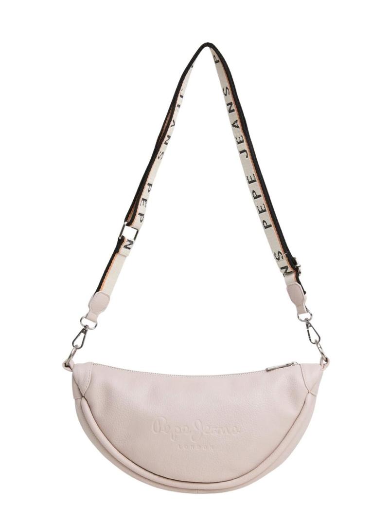 Bolsa Pepe Jeans Nadine branca para mulher