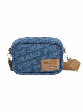 Bolsa Pepe Jeans Brianae azul para mulher