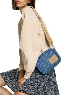 Bolsa Pepe Jeans Brianae azul para mulher