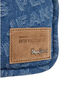 Bolsa Pepe Jeans Brianae azul para mulher