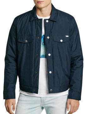 Jaqueta Pepe Jeans Mambru azul marinho para homem