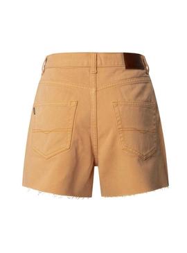 Calções Pepe Jeans A Line laranja para mulher