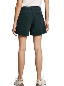 Bermudas Pepe Jeans Jo azul marinho para mulher.