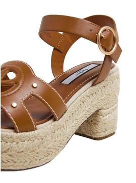 Chinelos Pepe Jeans Gladys marrom para mulher