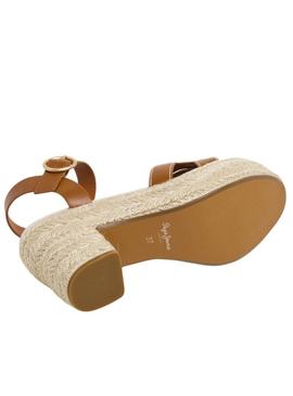 Chinelos Pepe Jeans Gladys marrom para mulher