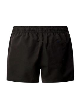 Calção Pepe Jeans Rubber preto para homem.